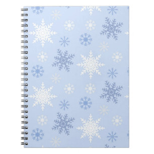Snowflake pattern notebook