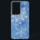 Snowflake pattern samsung galaxy case<br><div class="desc">For true lovers of snowflakes</div>