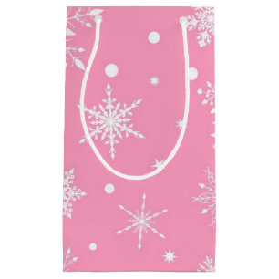 Snowflake pattern	 small gift bag