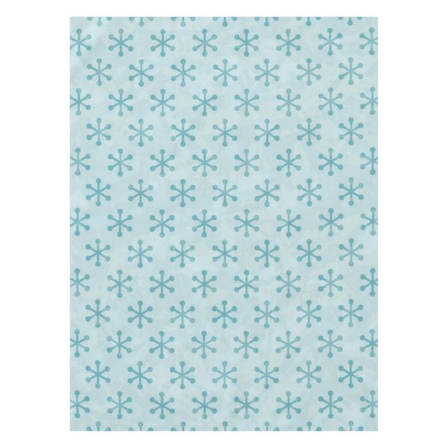 Snowflake pattern	 tablecloth (Front)