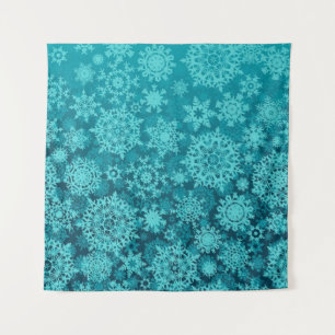 Snowflake pattern tapestry