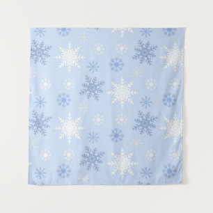 Snowflake pattern tapestry