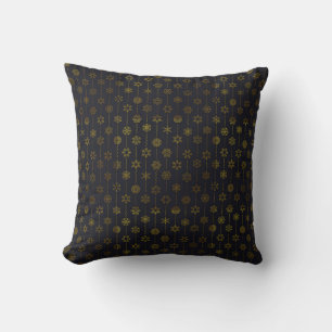 ❄️ Snowflake Pattern Winter Home Accent 🛋️ Cushion