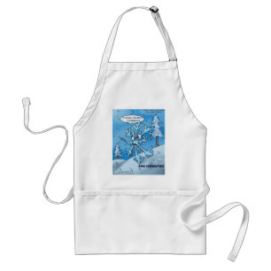 Snowflake Philosophers Funny Gifts Tees Cards Etc Standard Apron
