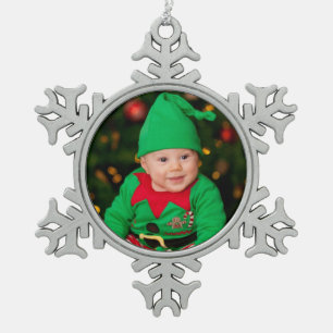 Snowflake Photo Ornament