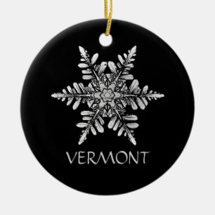 Snowflake Photo Ornament to Customise