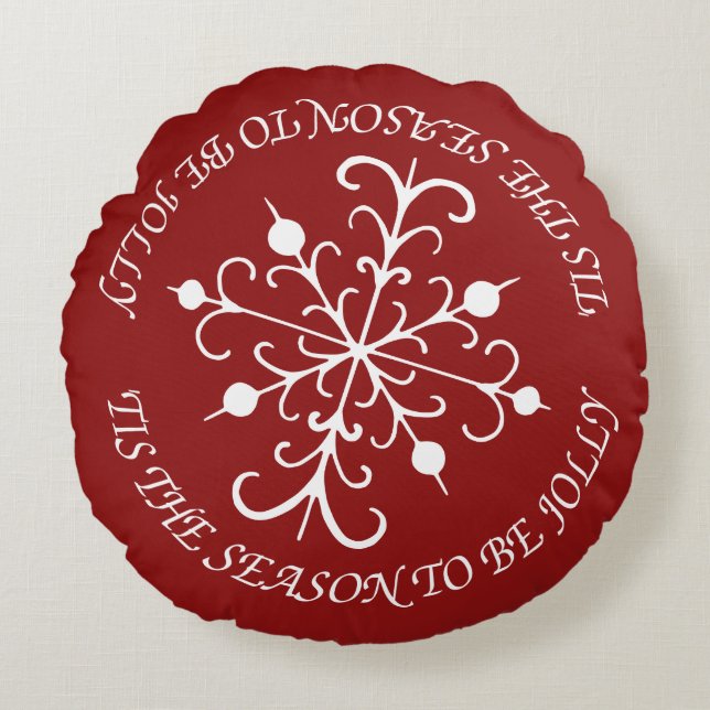 Snowflake Pillow (Front)