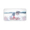 Snowflake Pink Opal Stylish Christmas Add Photo
