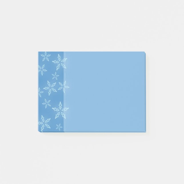 Snowflake Post-its Post-it Notes (Front)