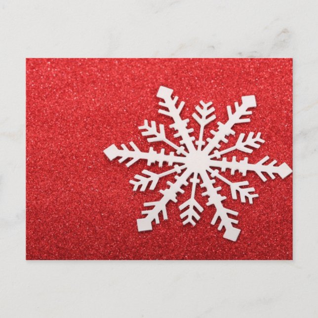 Snowflake Postcard (Front)