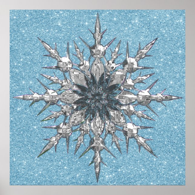 Snowflake Poster (Front)