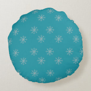 Snowflake  round cushion