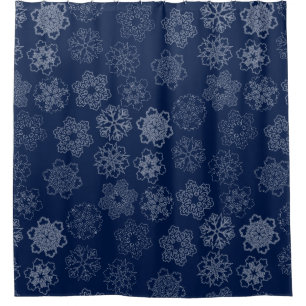 Snowflake Shower Curtain