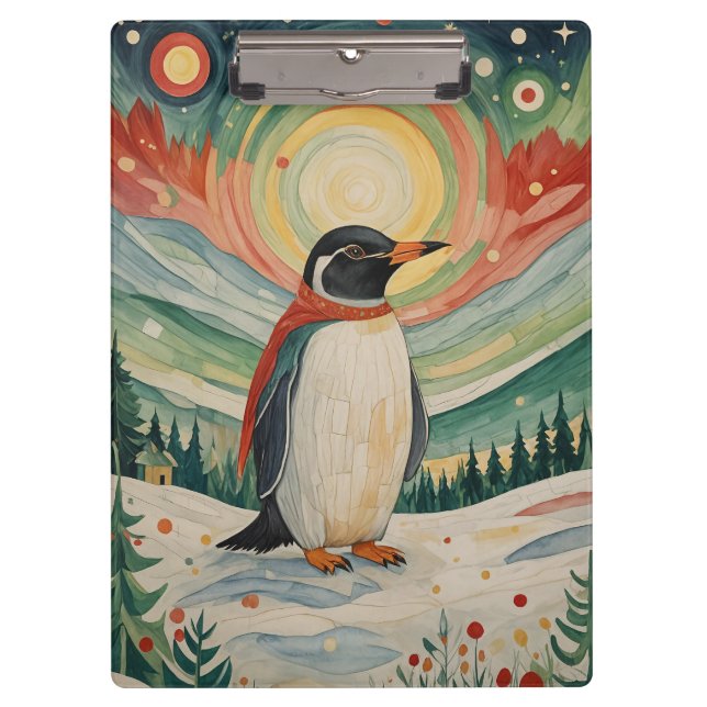 Snowflake Soirée Clipboard (Front)