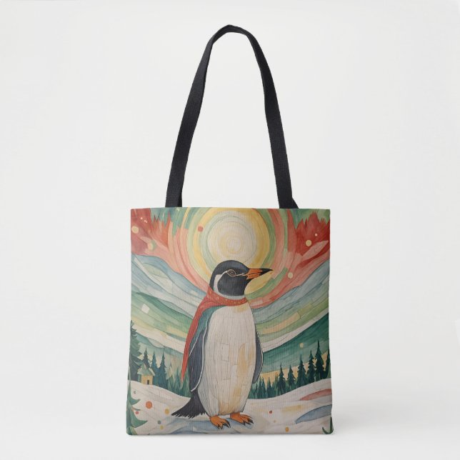 Snowflake Soirée Tote Bag (Front)
