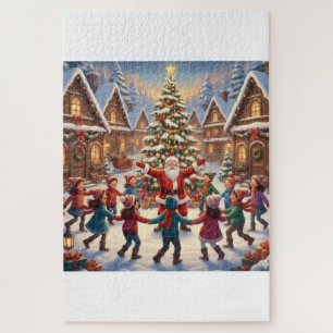 Snowflake, songs, and Sparkle Jigsaw Puzzle