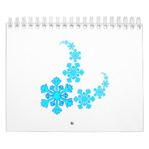 Snowflake Spiral Calendar