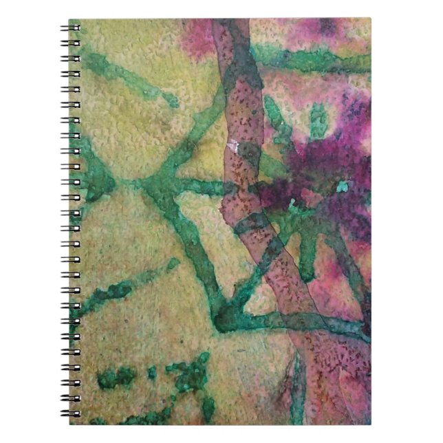 Snowflake Spiral Notebook (Front)