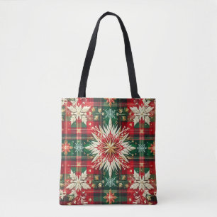 Snowflake Splendour Tote Bag