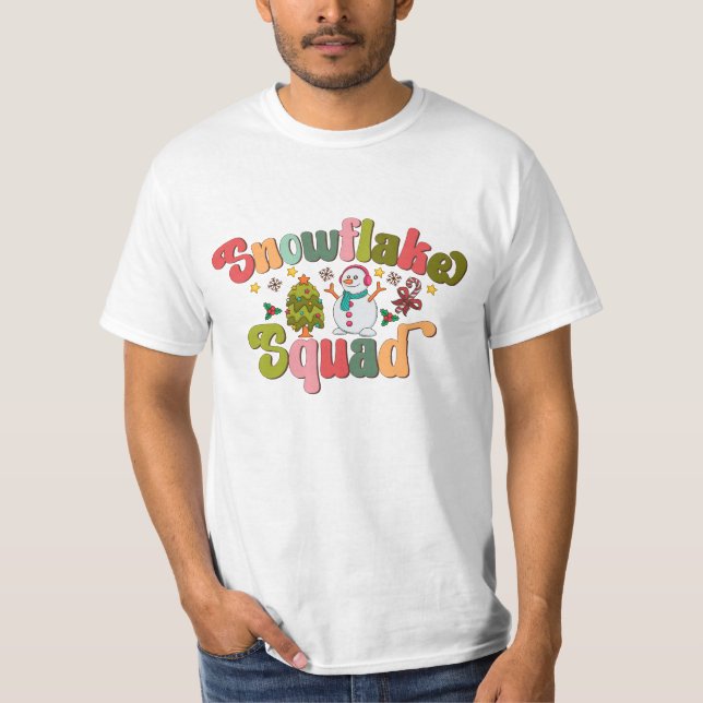 Snowflake Squad T-Shirt (Front)