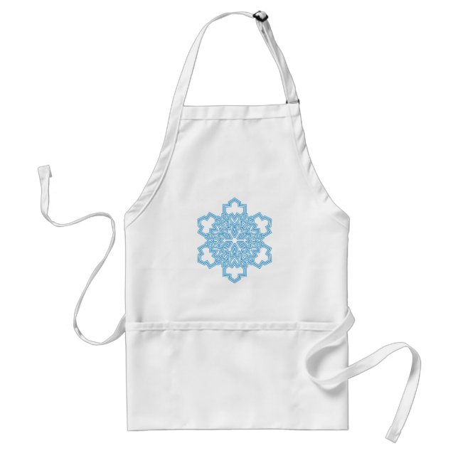 Snowflake Standard Apron (Front)