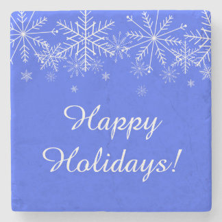 Snowflake Stone Coaster