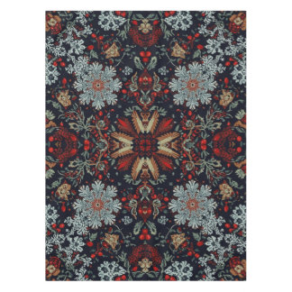 Snowflake Symphony in Christmas Tablecloth