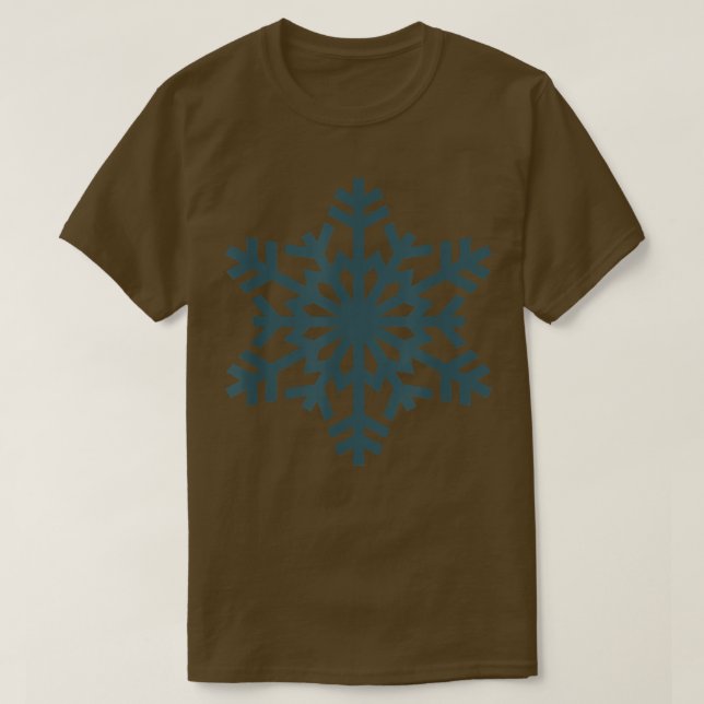 Snowflake  T-Shirt (Design Front)