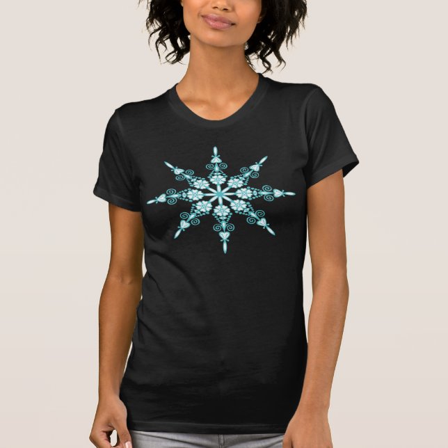 Snowflake T-Shirt - Customised (Front)