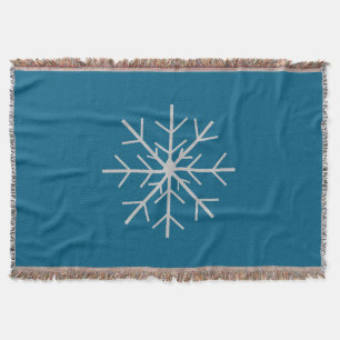 Snowflake  throw blanket