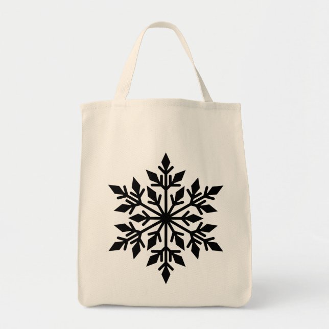 Snowflake Tote Bag (Front)