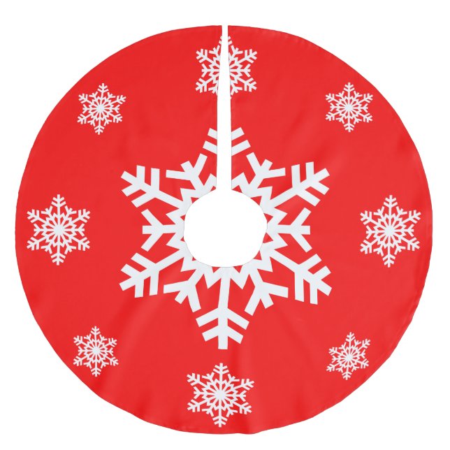 Snowflake Tree Skirt (Front)