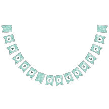 Snowflake Turquoise-Blue Happy Birthday