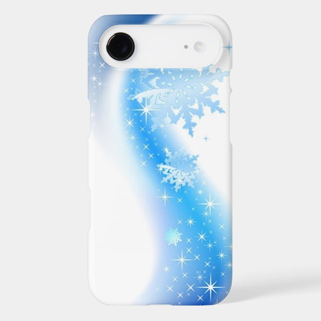 Snowflake Wave Case-Mate iPhone Case (Back)