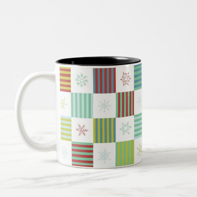Snowflake Weave Mug (Left)
