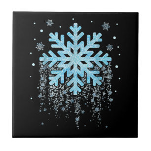 Snowflake Winter Christmas Tile