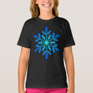 SNOWFLAKE-Winter Sports, Snowboard, Ski, Weather T-Shirt