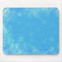 Snowflakes and blue sky