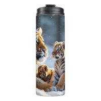 "Snowflakes and Tiger Tracks"