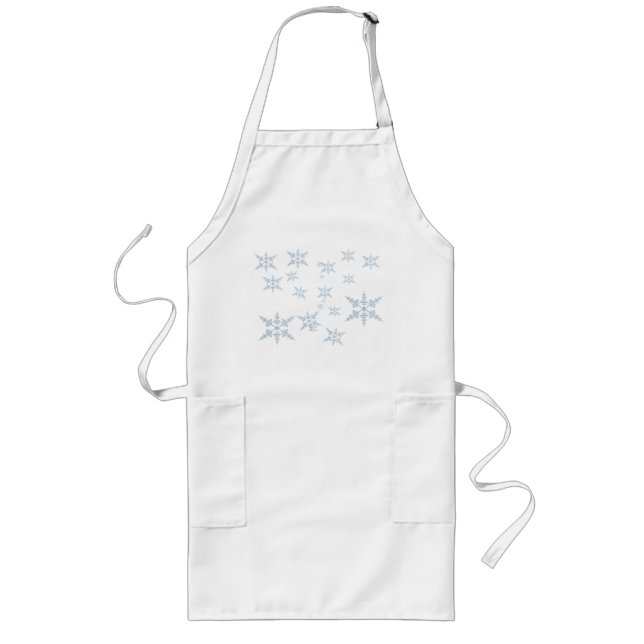 Snowflakes Apron (Front)