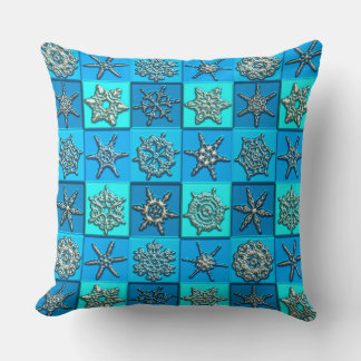 Snowflakes Art 15 Pillows