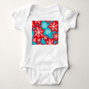 Snowflakes Baby Bodysuit