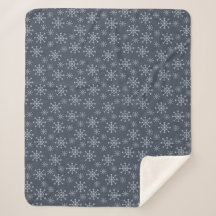 Snowflakes - blue