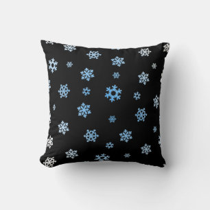 Snowflakes (Blue & White) Cushion