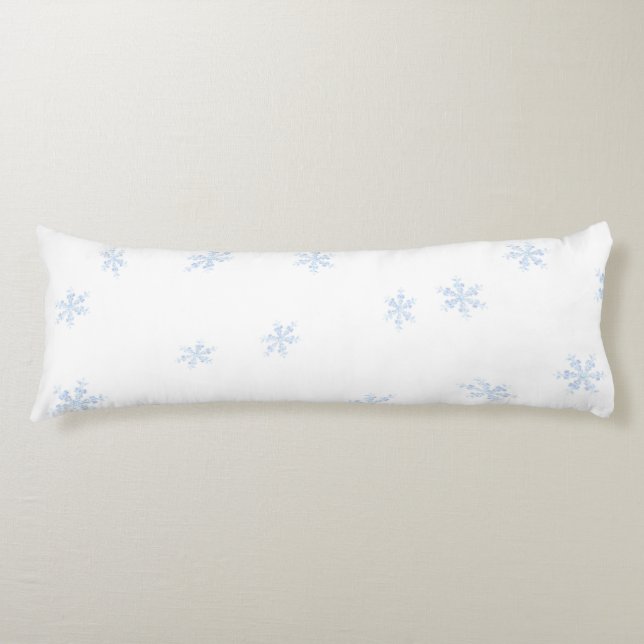 Snowflakes Body Cushion (Front)