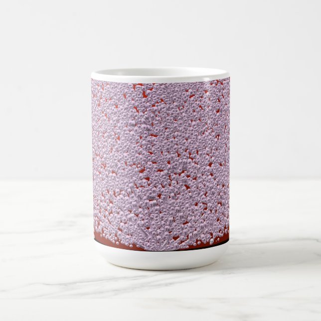 Snowflakes Bubble Tree Coffee Mug (Center)