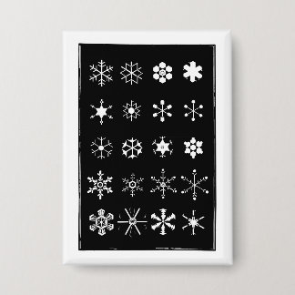 Snowflakes button