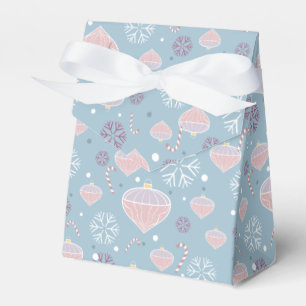 Snowflakes, Candy Canes & Ornaments Tent Favour Bo Box
