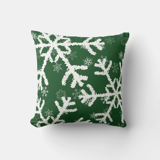 Snowflakes Cushion (Front)