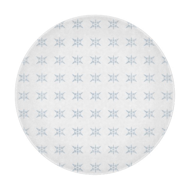Snowflakes Cutting Board (Front)